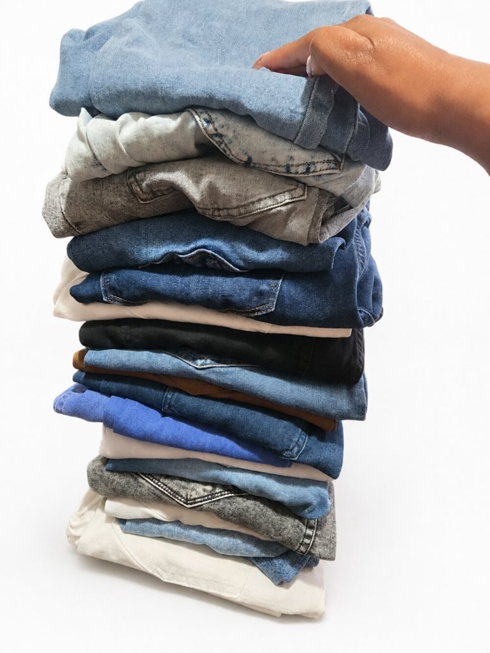 Assorted jeans